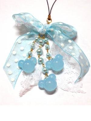 Light Blue Cell Phone Chain