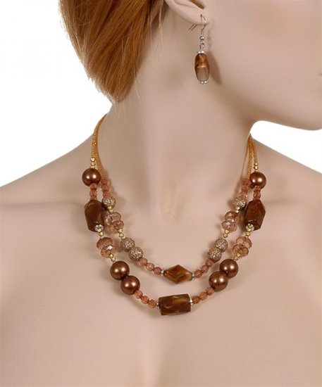Code#NL-9835: Bead Necklace