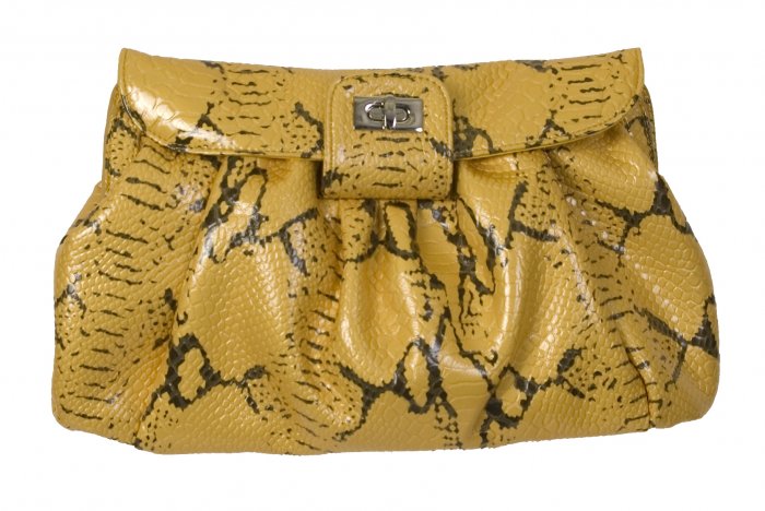 SNAKE PU HANDBAG