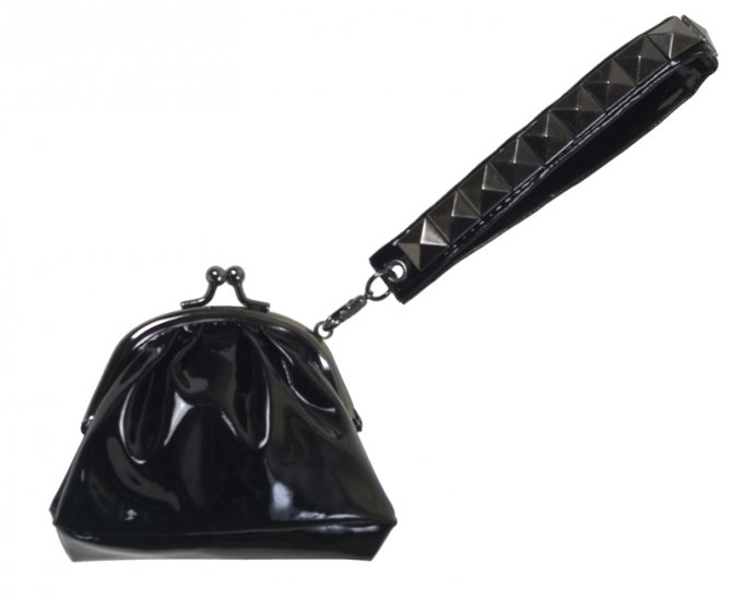 BLACK EVENING BAG