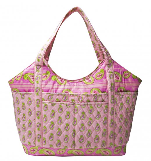 PINK LARGE TOTE BAG
