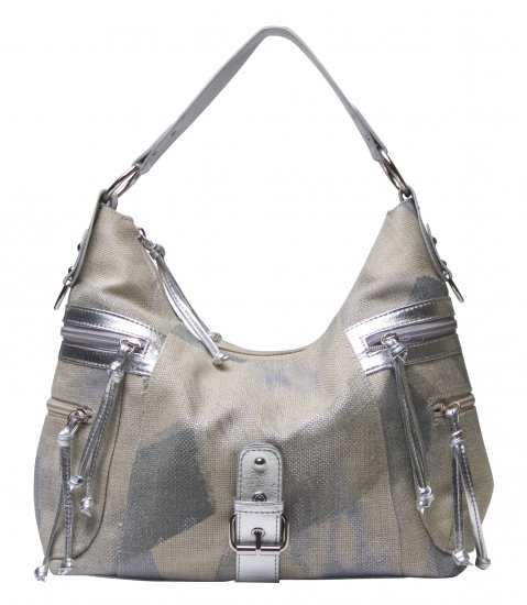 SILVER FASHION HANDBAG