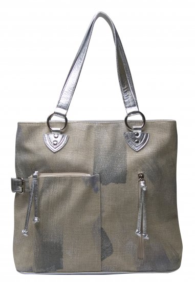 SILVER HANDBAG