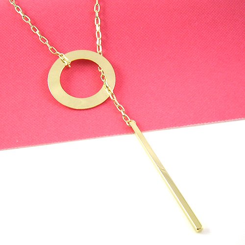 Gold Circle designed Pendant