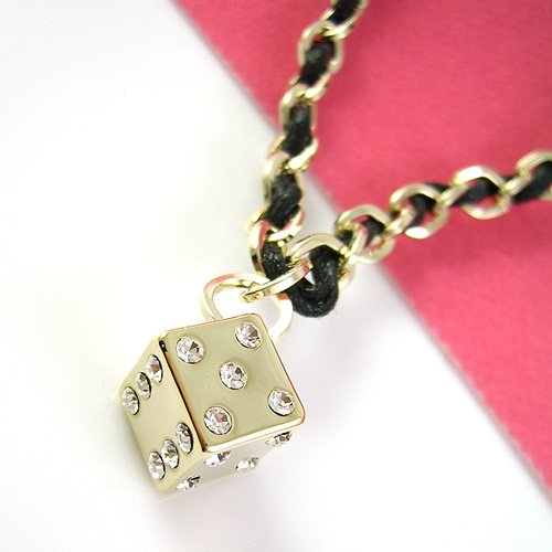 Dice Style Diamond Pendant