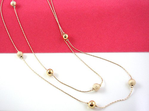 Golden Bead Fashion Necklace