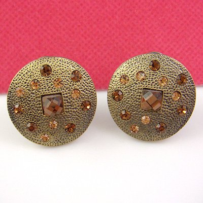 Fashion Designed Broze Earring