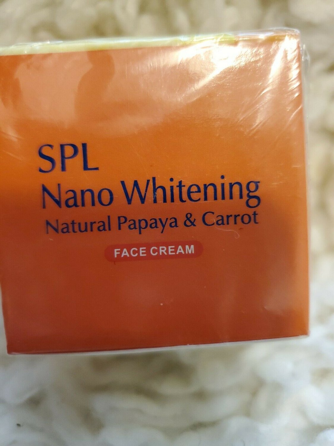 Nano Whitening Natural Papaya And Carrot Face Cream Plus Glutathione