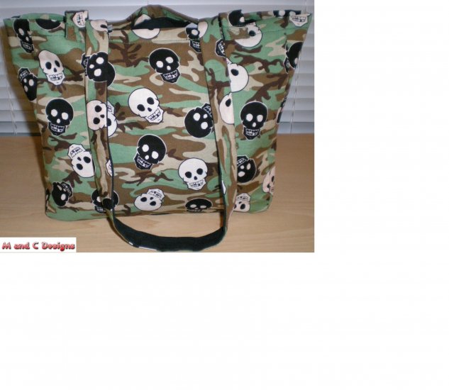 Camo Skull Purse