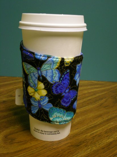 Butterfly Coffee Cozy