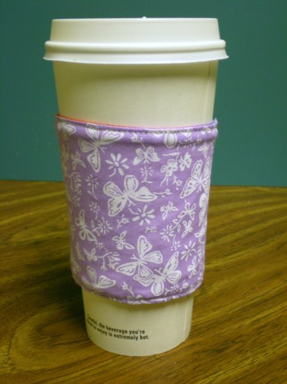 Butterfly Coffee Cozy