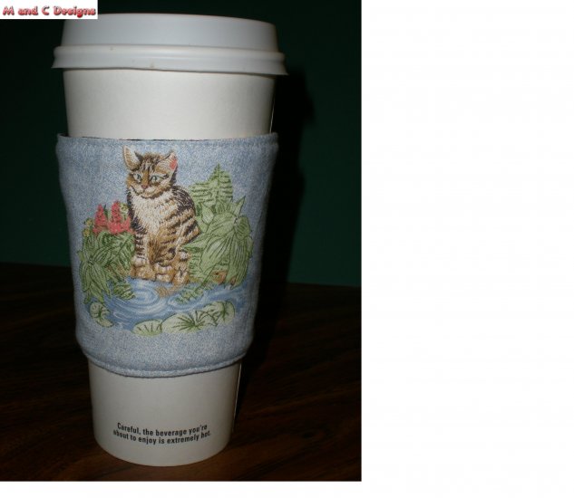 Kitten Coffee Cozy