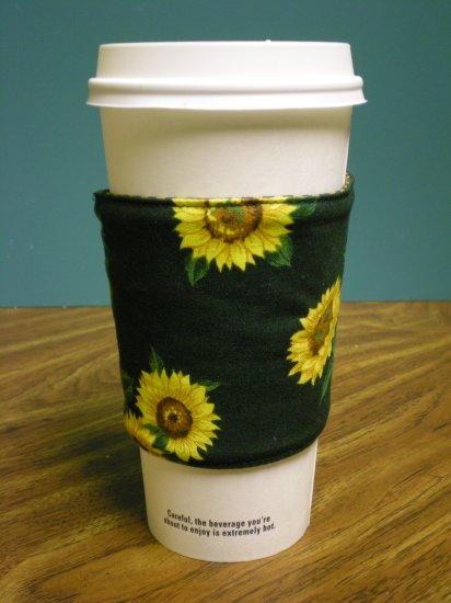 Sunflower Coffee Cozy