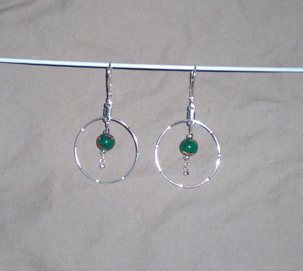 Silver Hoops