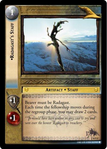0P57 - Radagast's Staff - WETA Promo