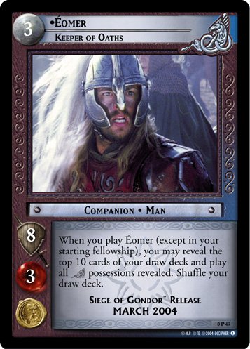 0P49 - Eomer, Keeper of Oaths - Promo