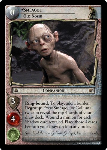 0P18 - Smeagol, Old Noser - Promo