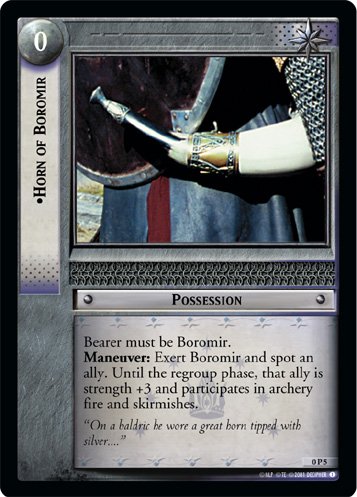 0P5 - Horn of Boromir - League Kit Promo