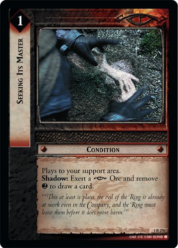 1R276 - Seeking Its Master