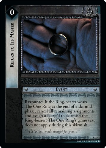 1R224 - Return to Its Master