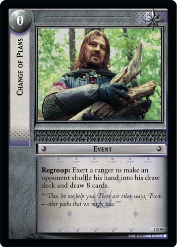 1R99 - Change of Plans