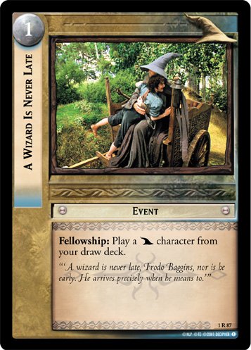1R87 - A Wizard Is Never Late