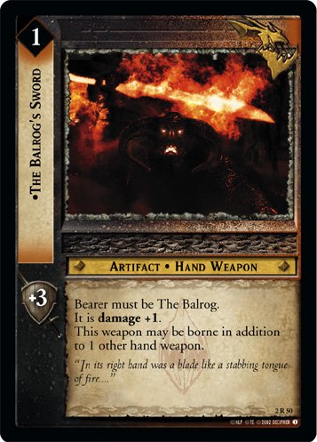 2R50 - The Balrog's Sword