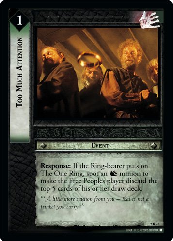 2R45 - Too Much Attention