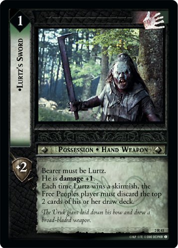 2R43 - Lurtz's Sword