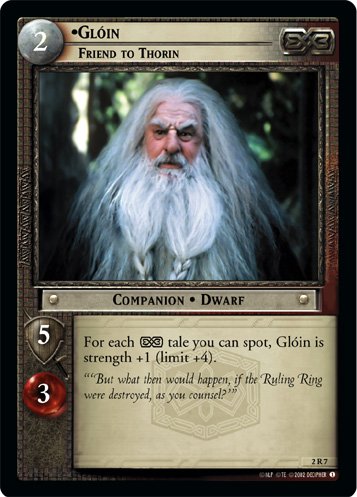 2R7 - Gloin, Friend to Thorin