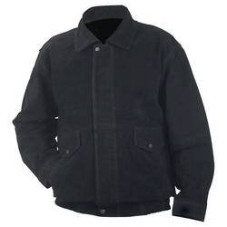 Maxam® Brand Men's Black Genuine Suede Leather Jacket