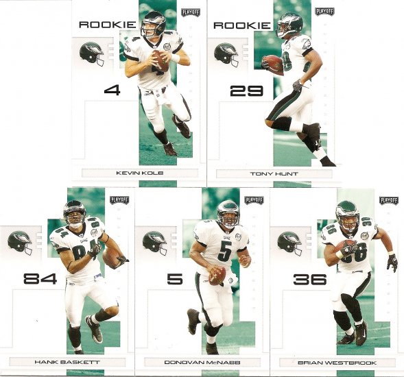 2007 Philadelphia Eagles NFL Playoffs Team Set