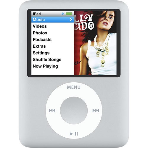 Apple Ipod Nano 3rd Generation (8GB) (SILVER)