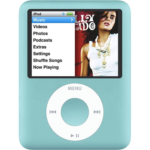 Apple Ipod Nano 3rd Generation (8GB) (BLUE)