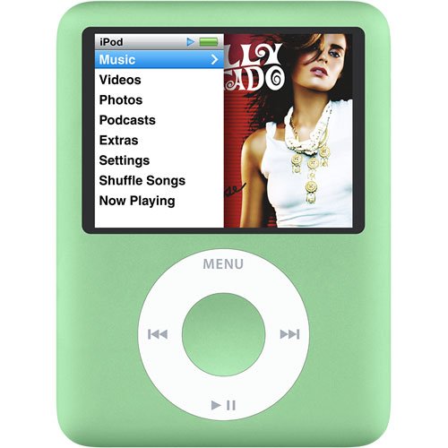 Apple Ipod Nano 3rd Generation (8GB) (GREEN)