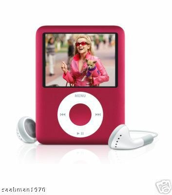 Apple Ipod Nano 3rd Generation (8GB) (RED)