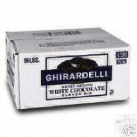 Ghirardelli White Chocolate Sweet Ground Powder 10 lbs