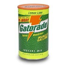 Gatorade Lemon-Lime Powder -Makes 9 Gallons/76.5 oz Canister