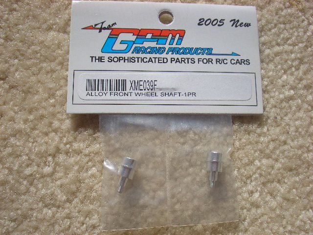 XME039F-Alloy front wheel shaft