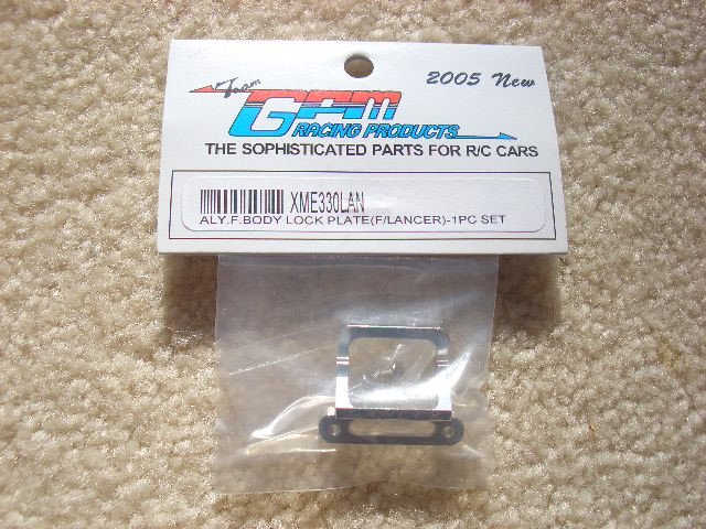 XME330LAN-Alloy front lock plate