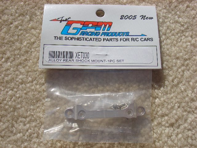 XET030-Alloy rear shock mount