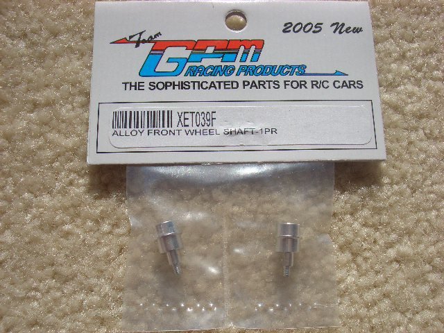 XET039F-Alloy front wheel shaft