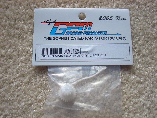 DXET1224T-Delrin main gear