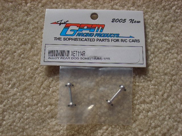 XET114R-Alloy rear dog bone (14MM)