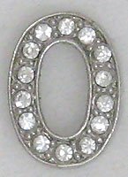 O Letter Initial Sterling Silver Pendant Necklace