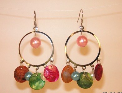 161(Inventory#) Dangle hooped