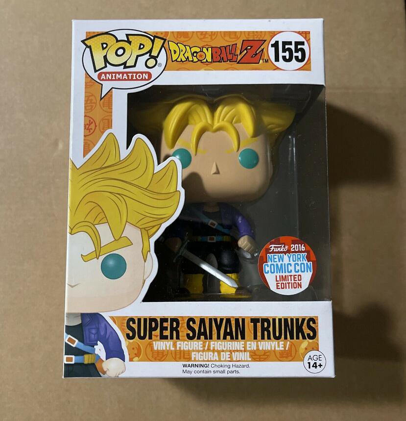 Animation Dragon Ball Z Super Saiyan Trunks Funko Pop Vinyl