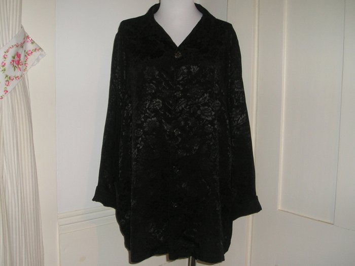 CP SHADES BLOUSE SIZE S SMALL JACKET BLAZER ARTSY ART UNIQUE EARTHY SIZE SMALL S