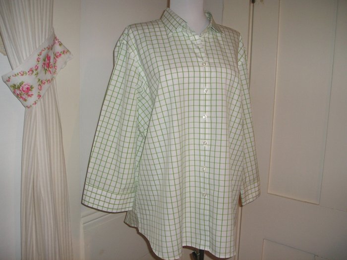 LANDS END BLOUSE, SHIRT TOP SIZE 18 PLUS