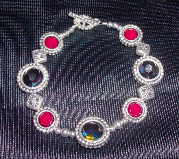 Pewter Framed Bracelet